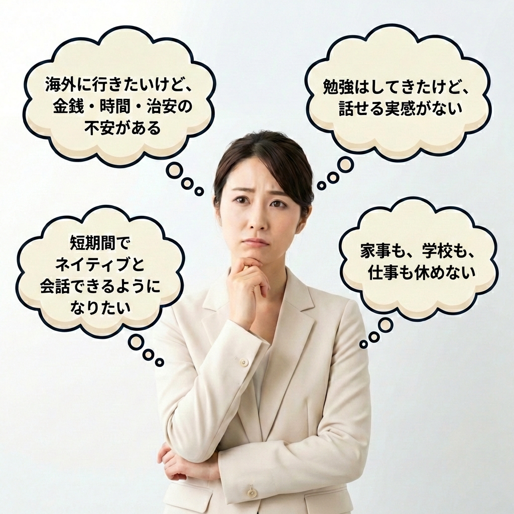 よくあるお悩み - 英語学習の悩み